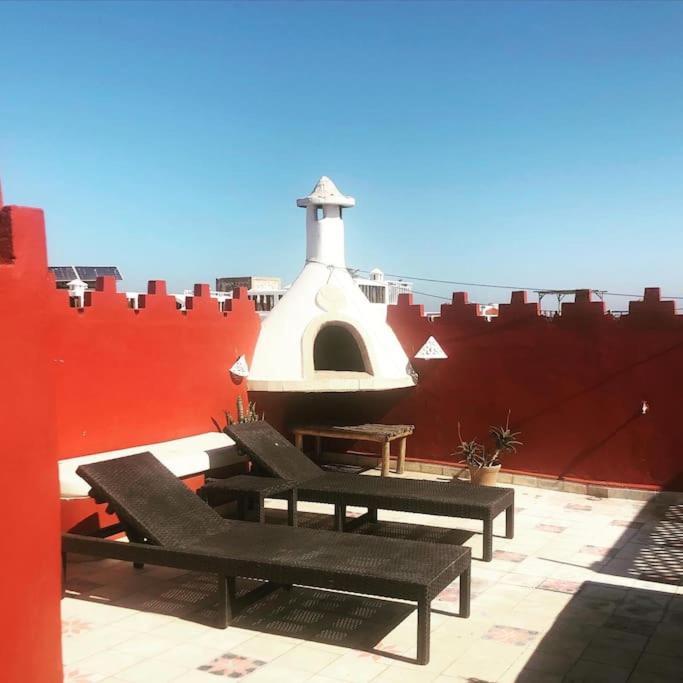 Charmant Riad Pour Familles Ou Groupes - Dar Mama Essaouira Buitenkant foto